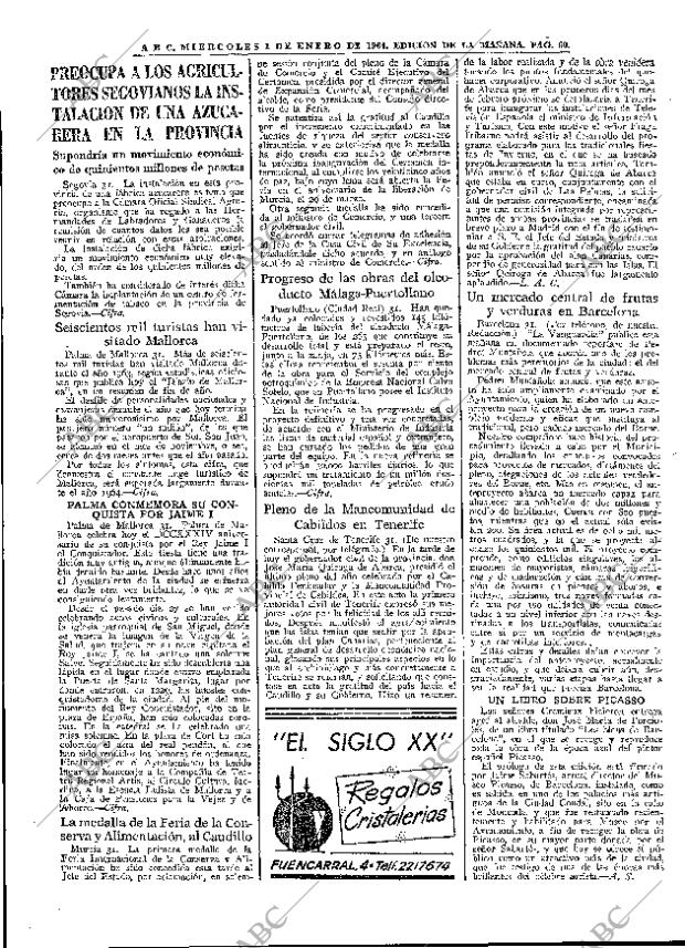 ABC MADRID 01-01-1964 página 60