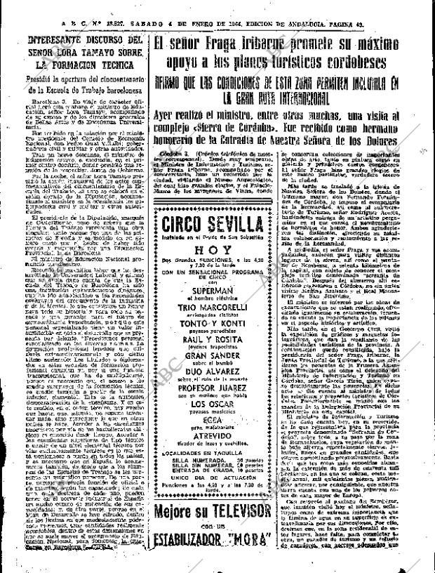 ABC SEVILLA 04-01-1964 página 49