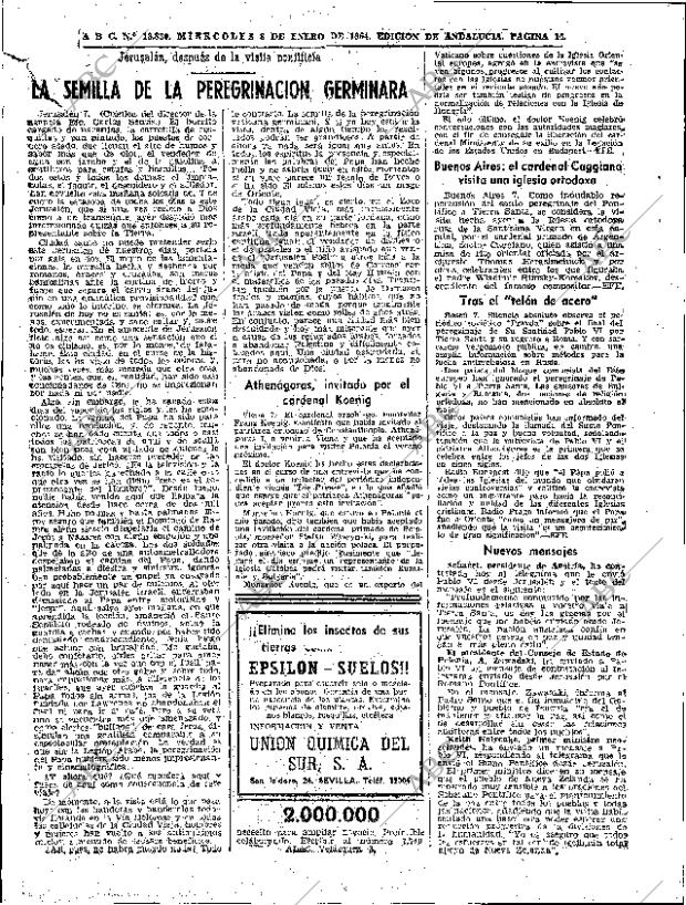 ABC SEVILLA 08-01-1964 página 16