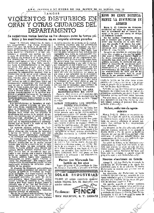 ABC MADRID 09-01-1964 página 33