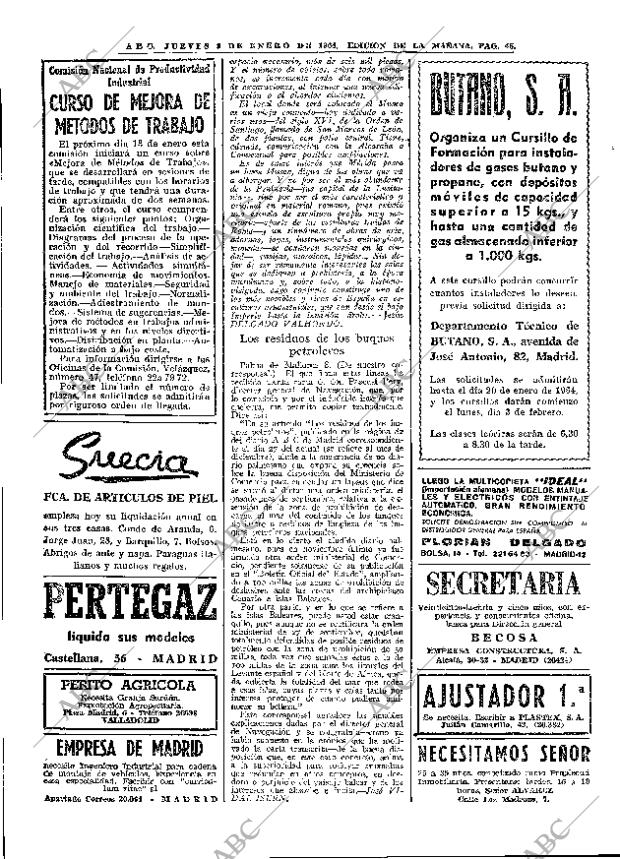 ABC MADRID 09-01-1964 página 46