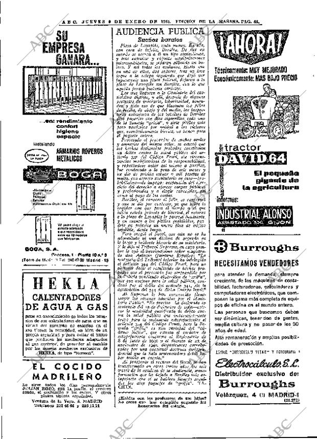 ABC MADRID 09-01-1964 página 48