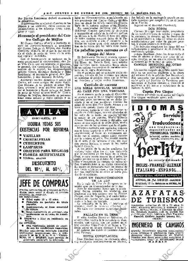 ABC MADRID 09-01-1964 página 50