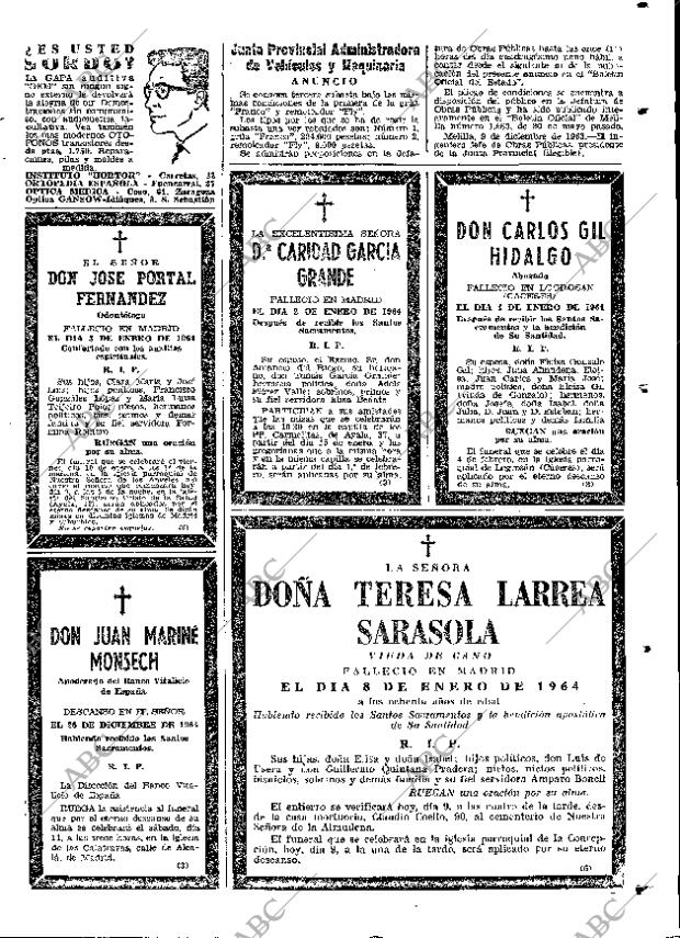 ABC MADRID 09-01-1964 página 73