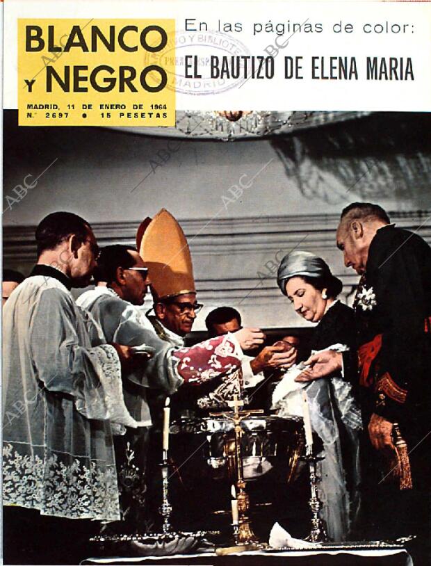 BLANCO Y NEGRO MADRID 11-01-1964 página 1
