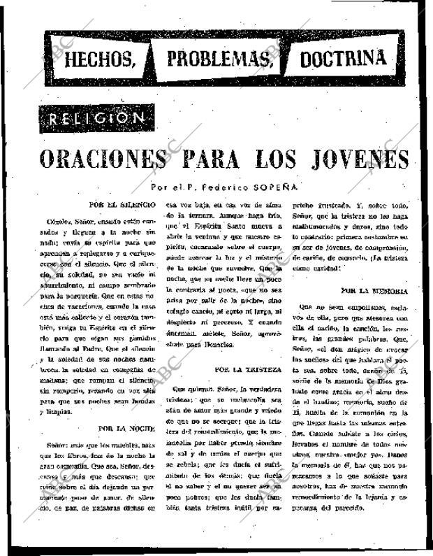 BLANCO Y NEGRO MADRID 11-01-1964 página 119