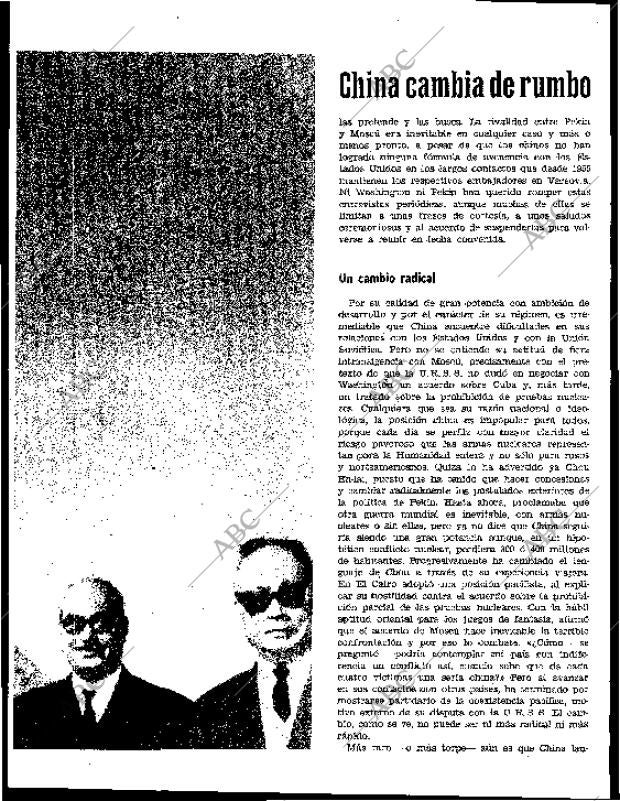 BLANCO Y NEGRO MADRID 11-01-1964 página 23