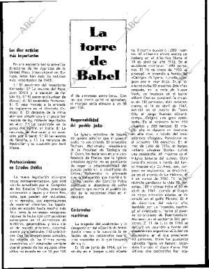 BLANCO Y NEGRO MADRID 11-01-1964 página 58