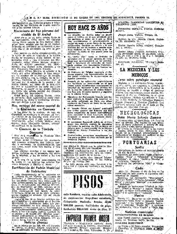 ABC SEVILLA 12-01-1964 página 55