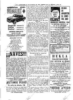 ABC MADRID 15-01-1964 página 38