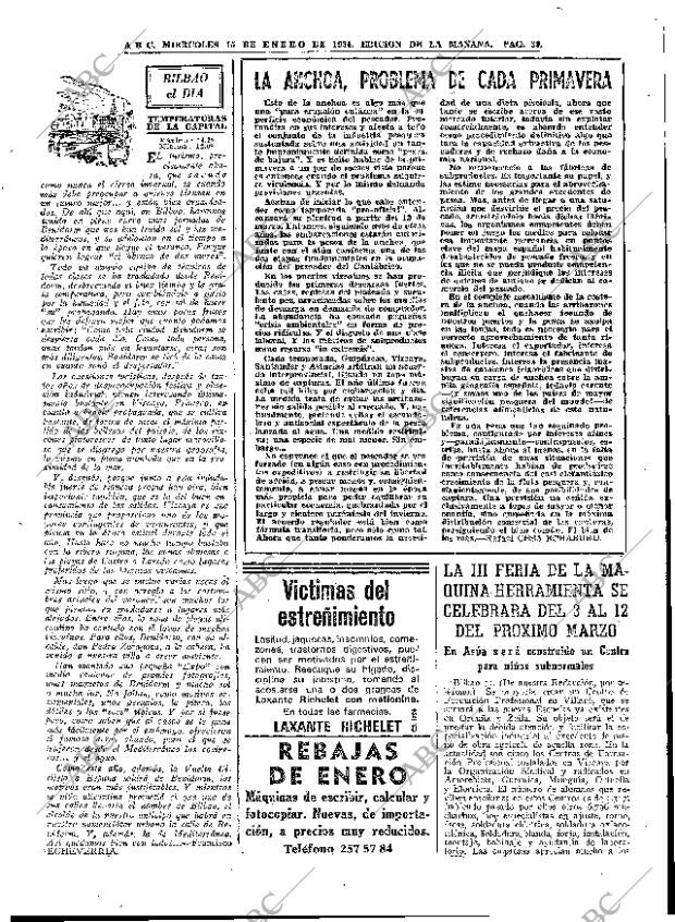 ABC MADRID 15-01-1964 página 39