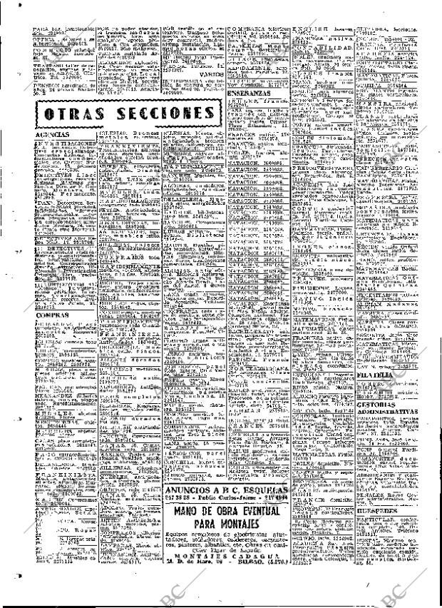 ABC MADRID 15-01-1964 página 64