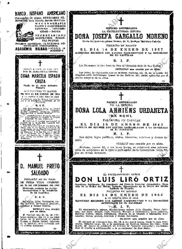 ABC MADRID 15-01-1964 página 68