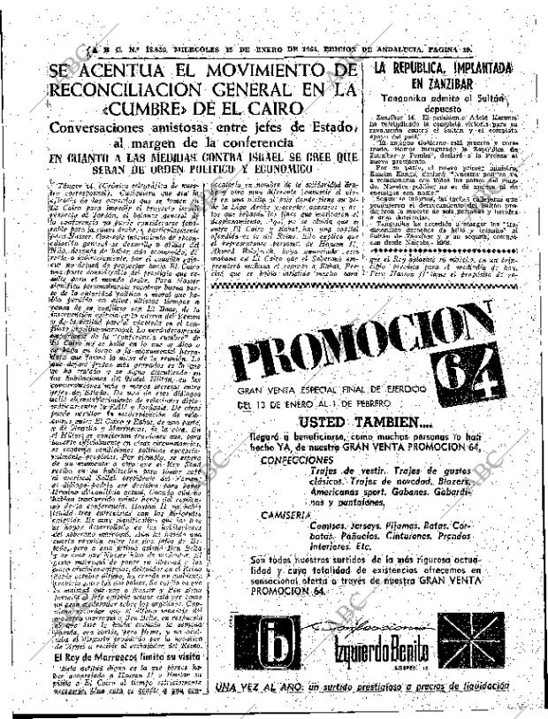 ABC SEVILLA 15-01-1964 página 17