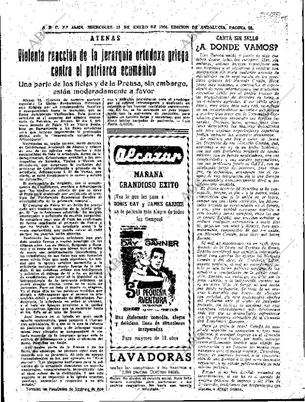 ABC SEVILLA 15-01-1964 página 20