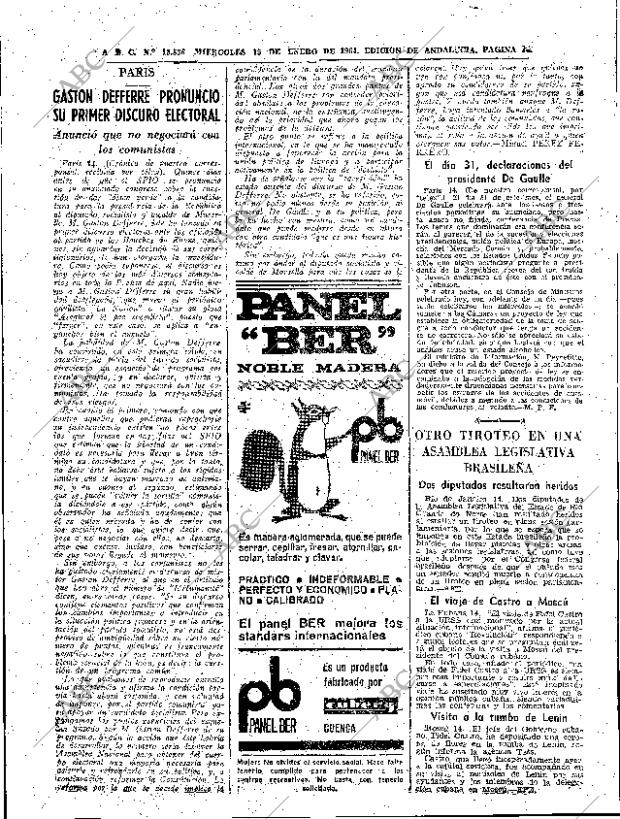 ABC SEVILLA 15-01-1964 página 22