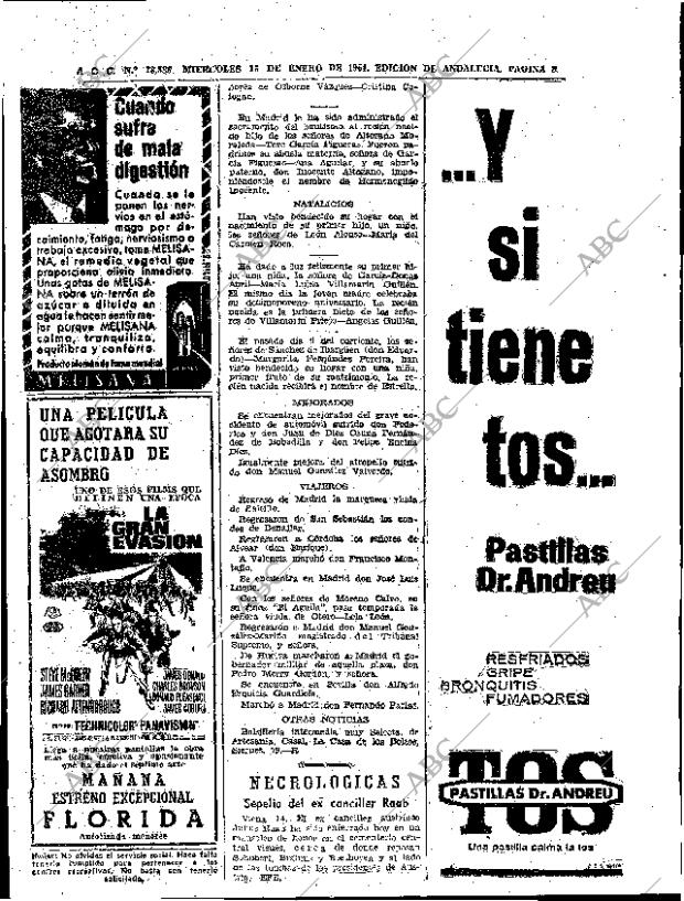 ABC SEVILLA 15-01-1964 página 30