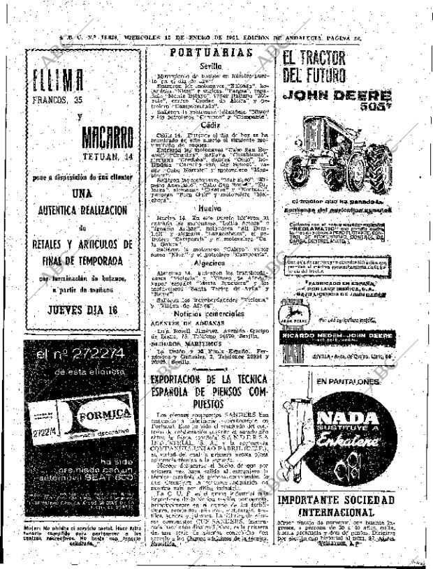 ABC SEVILLA 15-01-1964 página 34