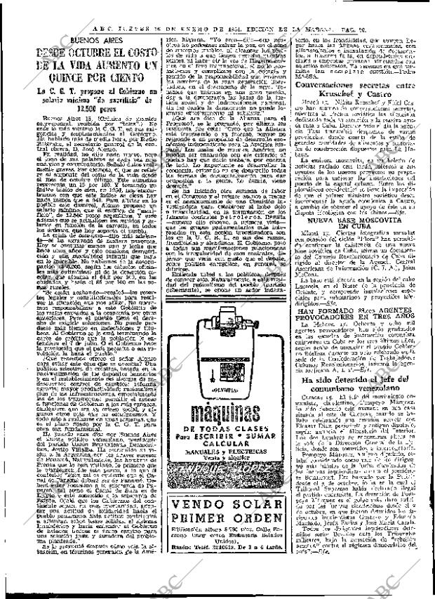 ABC MADRID 16-01-1964 página 26