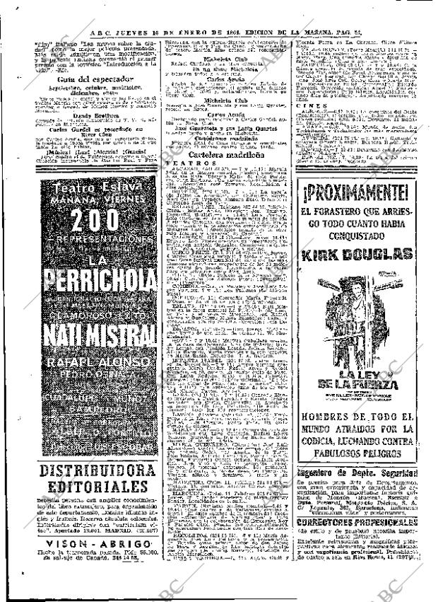 ABC MADRID 16-01-1964 página 56