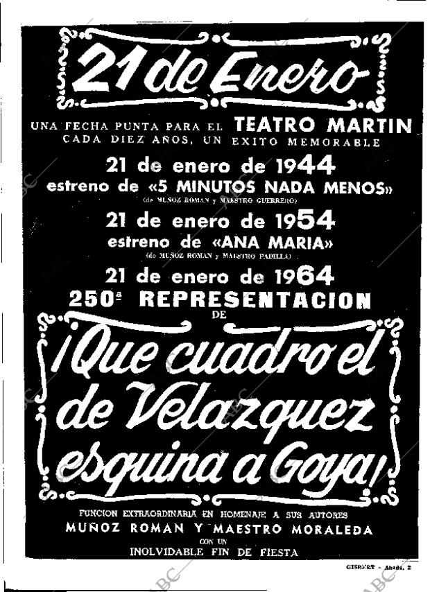 ABC MADRID 18-01-1964 página 22