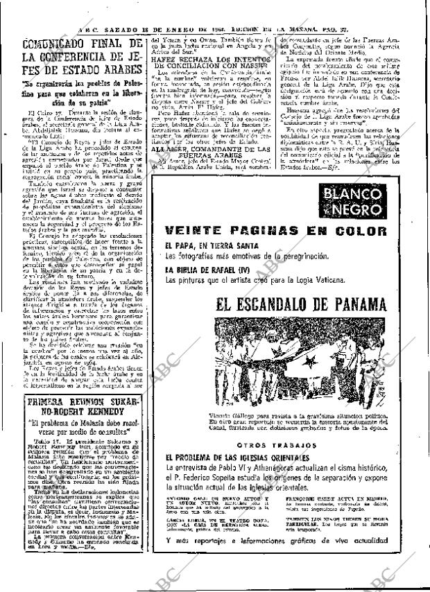 ABC MADRID 18-01-1964 página 37