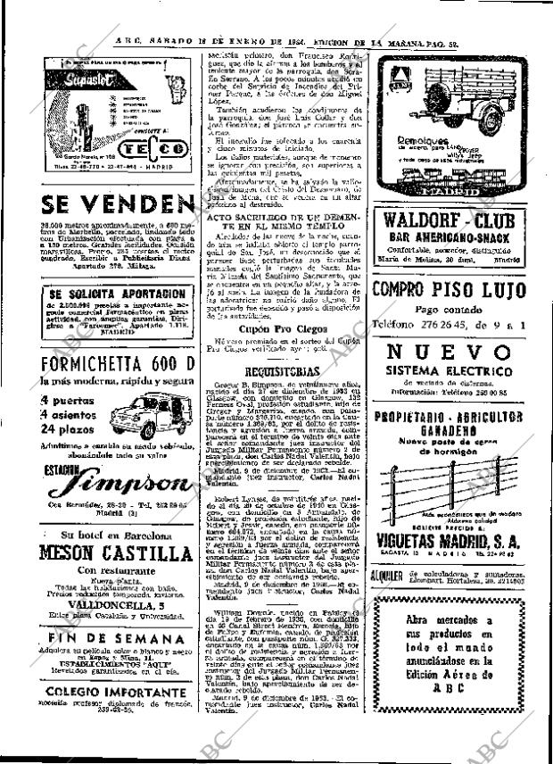 ABC MADRID 18-01-1964 página 52