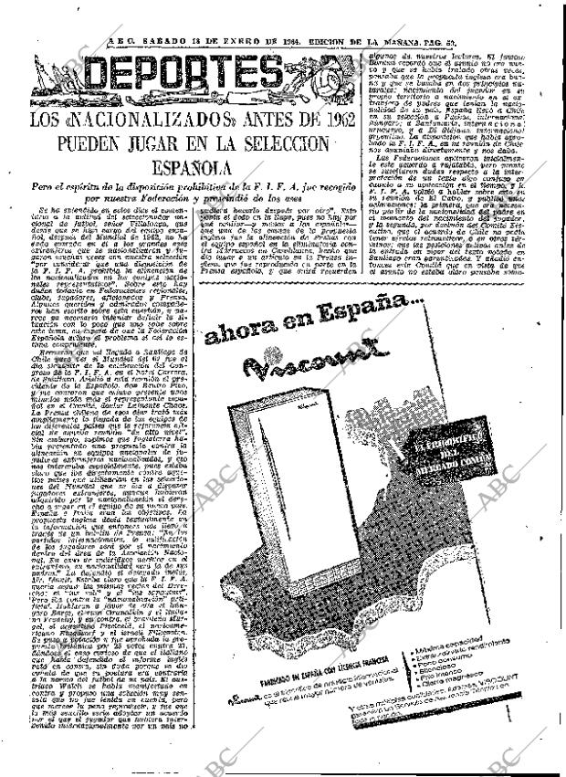 ABC MADRID 18-01-1964 página 59