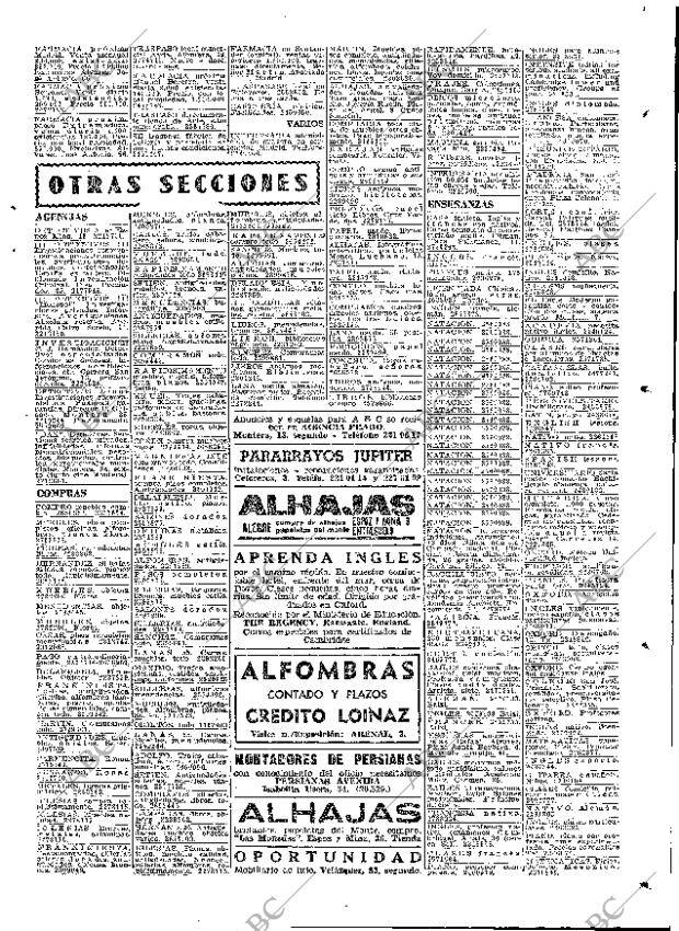 ABC MADRID 18-01-1964 página 73