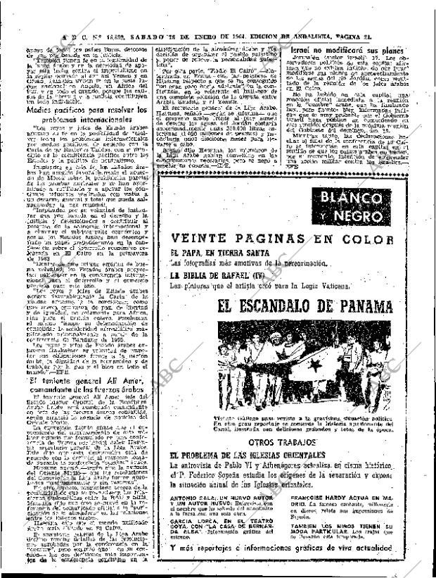 ABC SEVILLA 18-01-1964 página 21