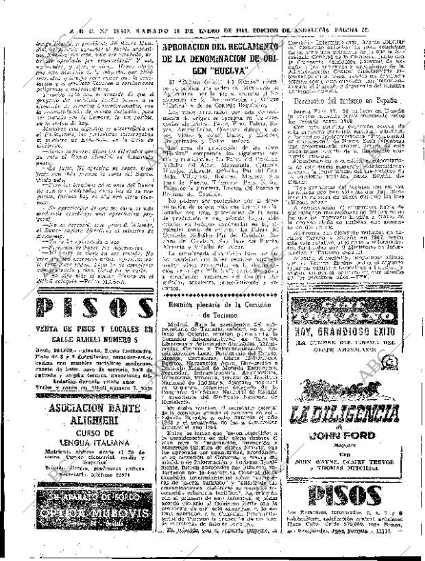 ABC SEVILLA 18-01-1964 página 28