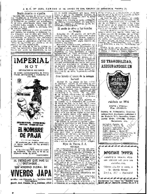ABC SEVILLA 18-01-1964 página 30
