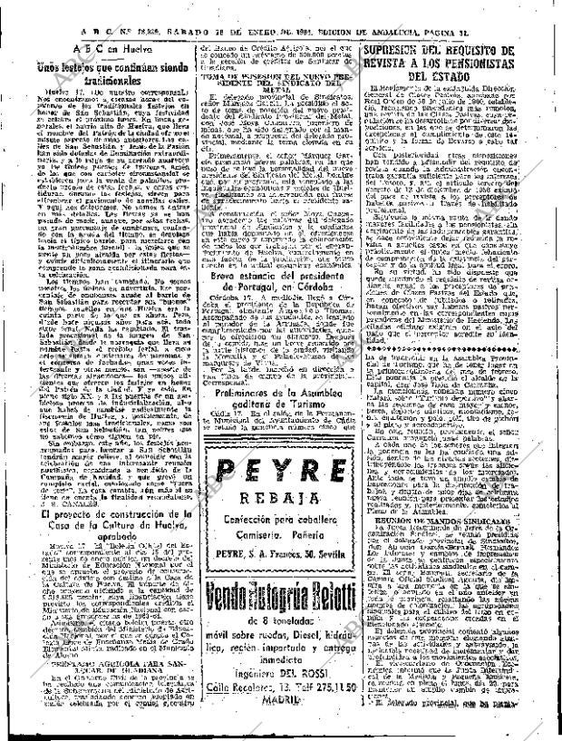 ABC SEVILLA 18-01-1964 página 31