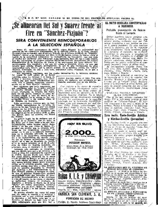 ABC SEVILLA 18-01-1964 página 41