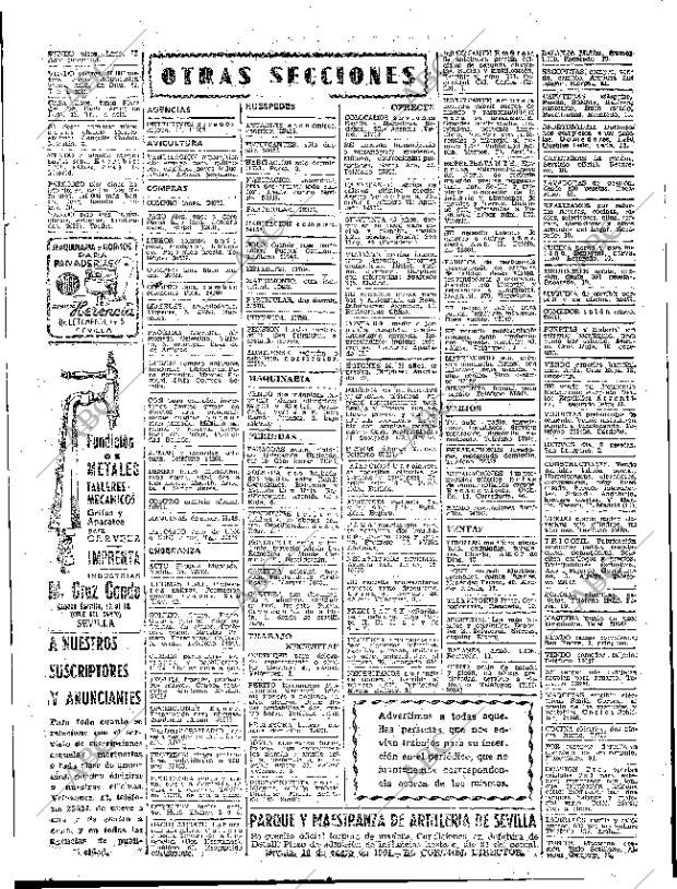 ABC SEVILLA 18-01-1964 página 45