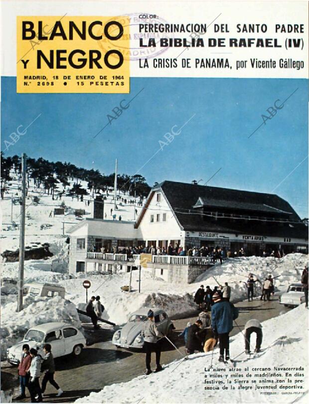 BLANCO Y NEGRO MADRID 18-01-1964 página 1