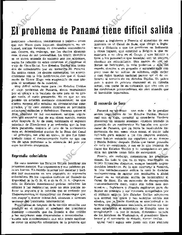 BLANCO Y NEGRO MADRID 18-01-1964 página 10