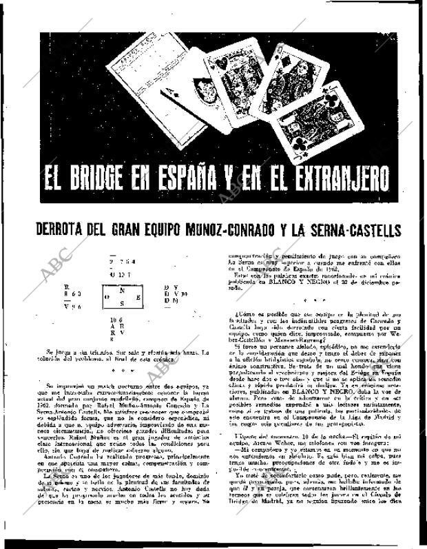 BLANCO Y NEGRO MADRID 18-01-1964 página 115