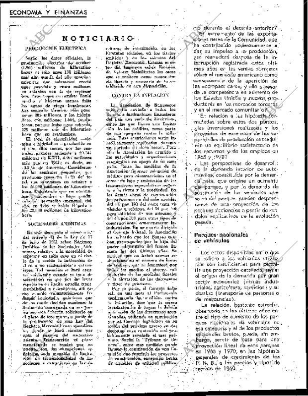 BLANCO Y NEGRO MADRID 18-01-1964 página 124