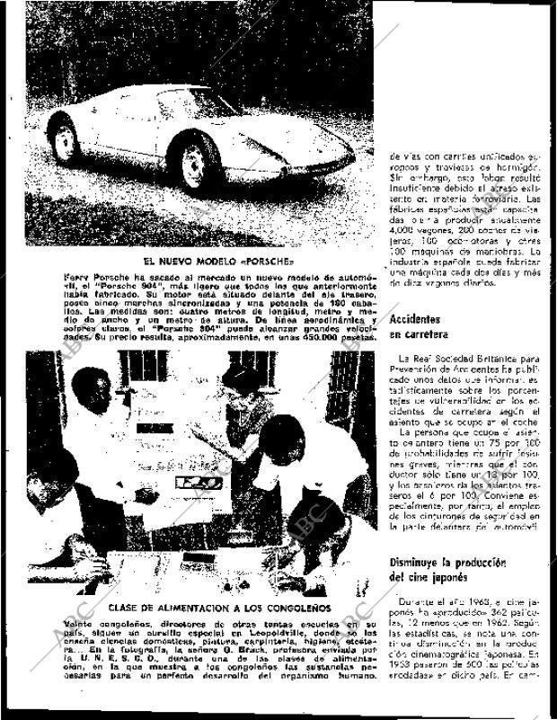 BLANCO Y NEGRO MADRID 18-01-1964 página 55