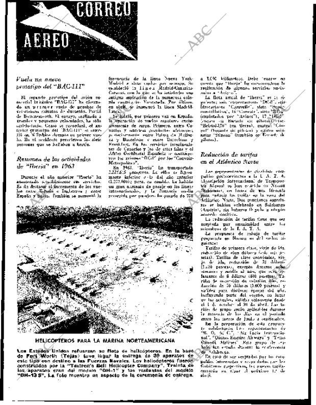 BLANCO Y NEGRO MADRID 18-01-1964 página 70