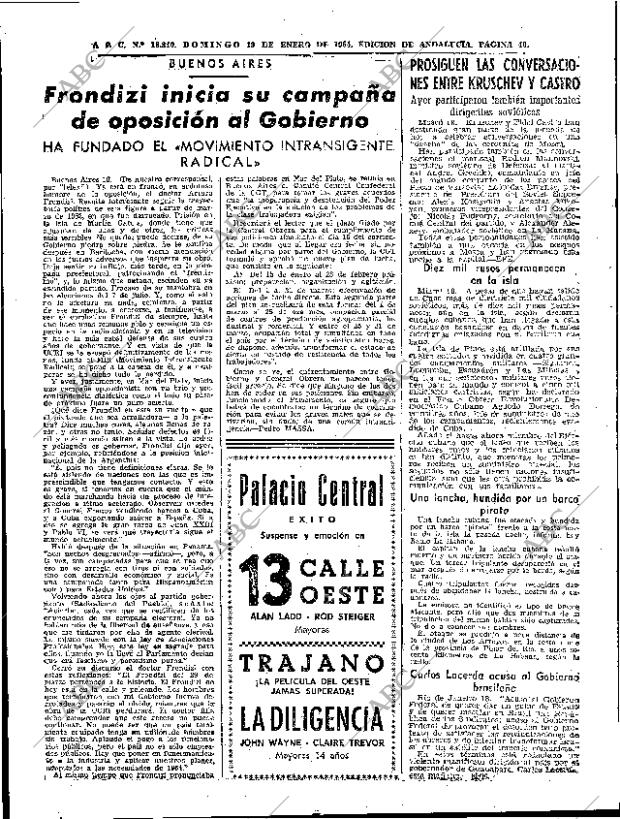 ABC SEVILLA 19-01-1964 página 40