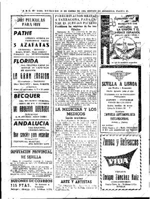 ABC SEVILLA 19-01-1964 página 42