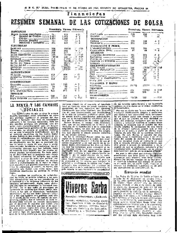 ABC SEVILLA 19-01-1964 página 49