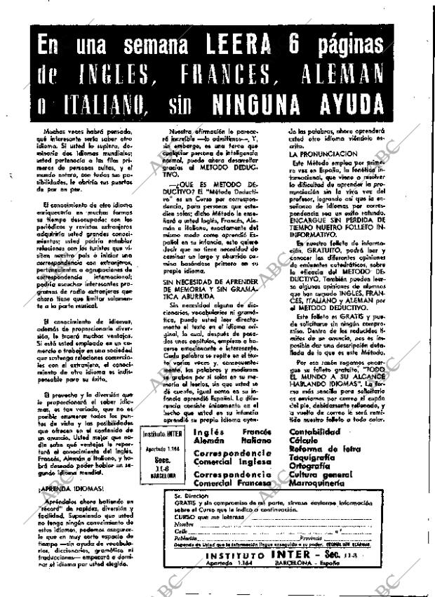 ABC MADRID 21-01-1964 página 29