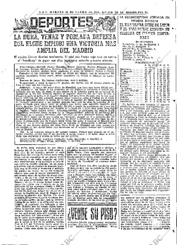 ABC MADRID 21-01-1964 página 55