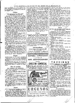 ABC MADRID 21-01-1964 página 62