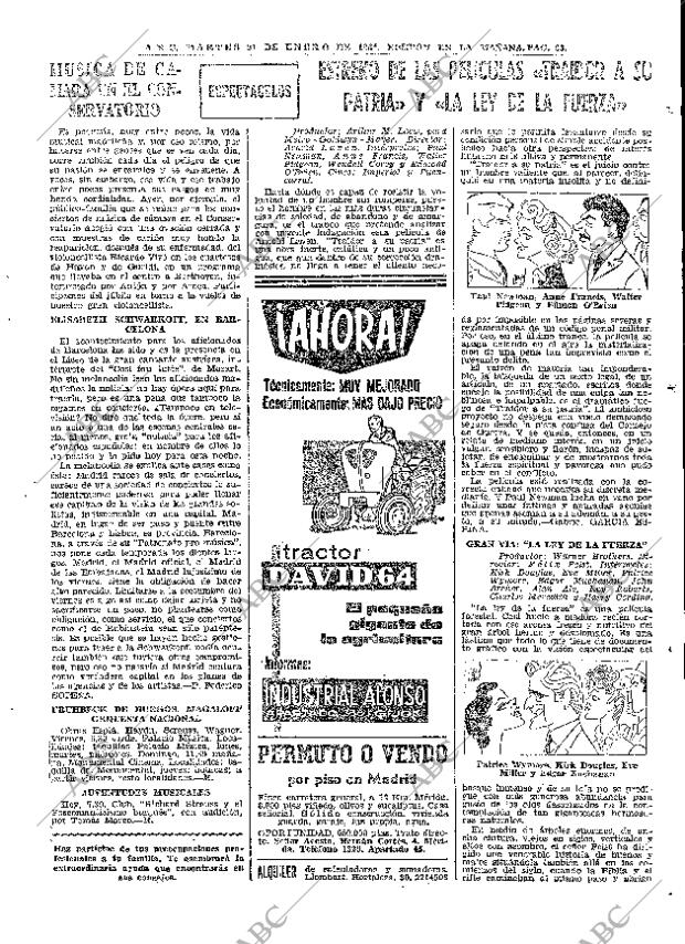 ABC MADRID 21-01-1964 página 63