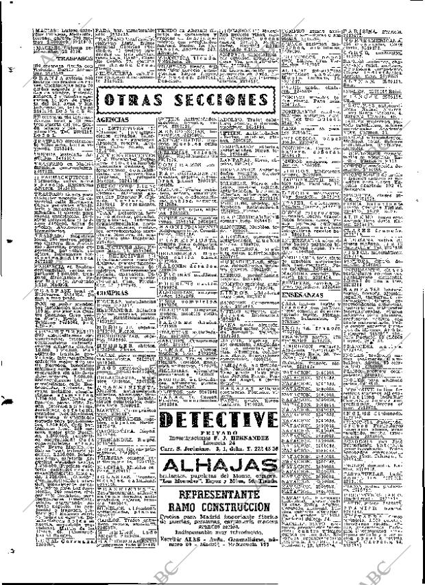 ABC MADRID 21-01-1964 página 72