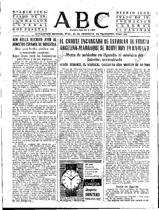 ABC SEVILLA 24-01-1964 página 15